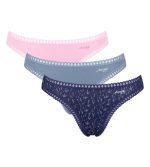Sloggi Multicolor GO Crush String Γυναικεία Εσώρουχα 3Pack