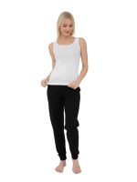 Nina Club Βαμβακερό Λευκό Γυναικείο Φανελάκι με  Φαρδιά Τιράντα