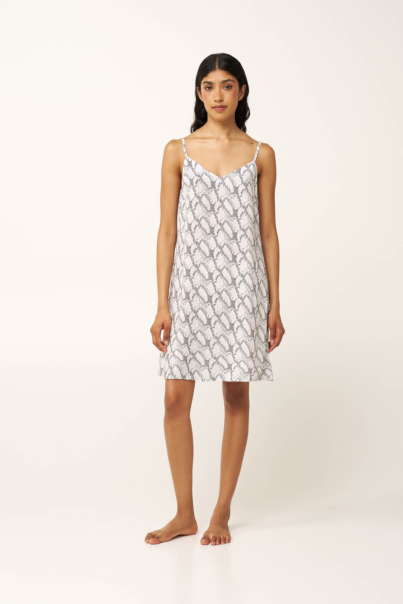 Vamp Beige Soleil Γυναικείο Viscose Νυχτικάκι