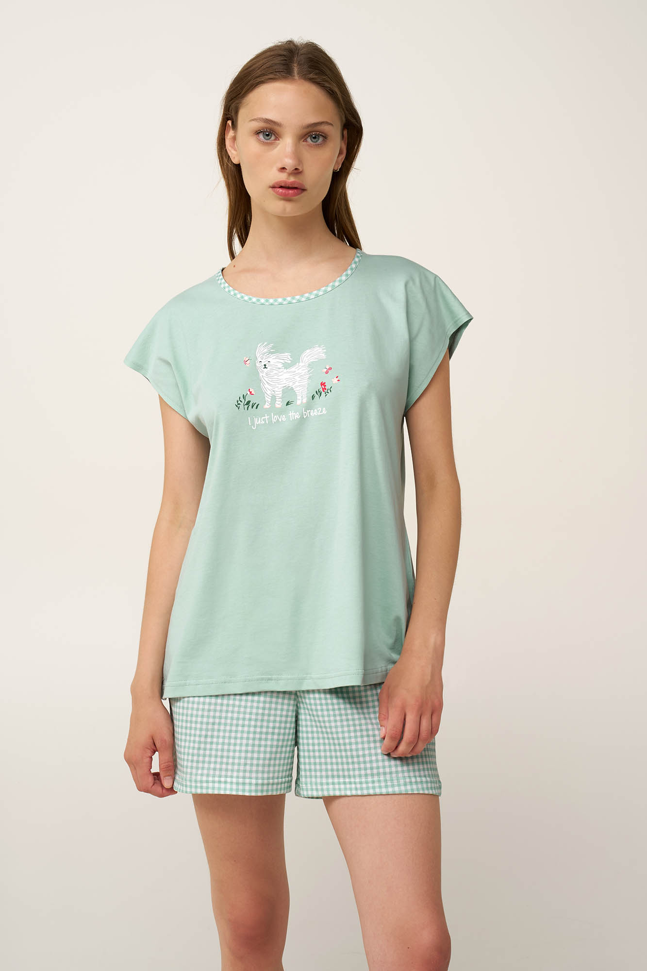 Vamp Βεραμάν Γυναικεία Βαμβακερή Πυτζάμα - Image 2