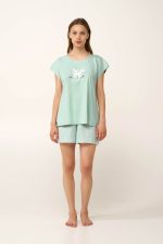 Vamp Βεραμάν Γυναικεία Βαμβακερή Πυτζάμα