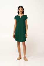 Vamp Green Garden Γυναικείο Viscose Φόρεμα