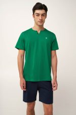 Vamp Green Surf Ανδρική Βαμβακερή Πυτζάμα