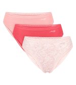 Sloggi Multicolor GO Crush H High Leg Γυναικεία Εσώρουχα 3Pack
