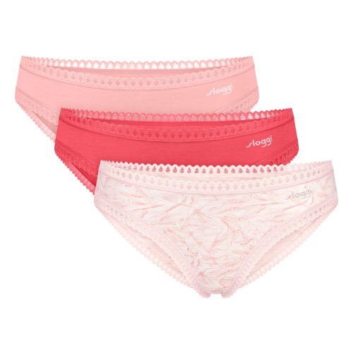 Sloggi Multicolor GO Crush Mini Γυναικεία Εσώρουχα 3Pack