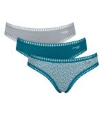 Sloggi Multicolor GO Crush Mini Γυναικεία Εσώρουχα 3Pack
