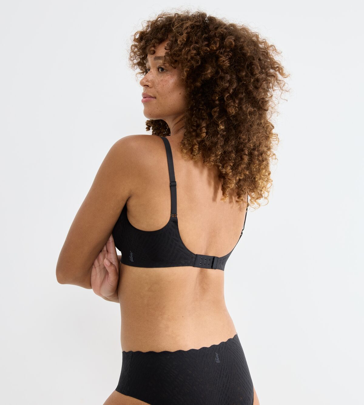 Sloggi ZERO Feel Bliss THE UP Μαύρο Σουτιέν με Αποσπώμενη Ενίσχυση - Image 3