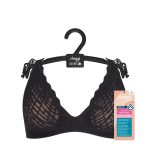 Sloggi ZERO Feel Bliss THE UP Μαύρο Σουτιέν με Αποσπώμενη Ενίσχυση