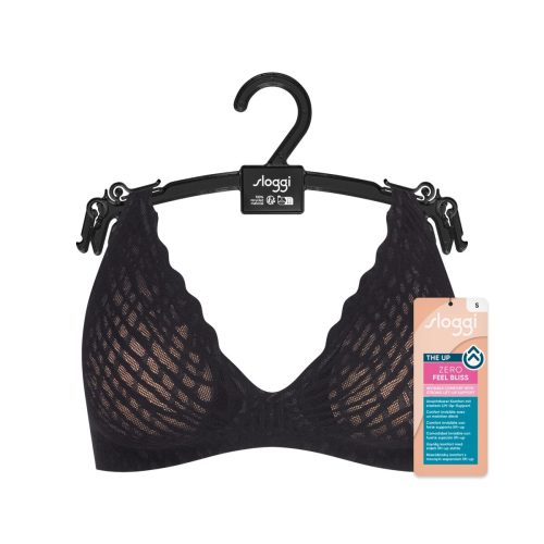Sloggi ZERO Feel Bliss THE UP Μαύρο Σουτιέν με Αποσπώμενη Ενίσχυση