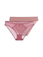 Dorina Lincoln Σάπιο Μήλο/Σοκολά Brief Slip 2 τμχ