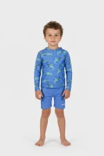 Joyce Μπλε Σετ Βρεφικό Μαγιό Αντιηλιακό (UV) 2 τμχ