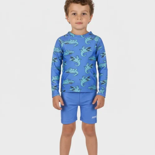 Joyce Μπλε Σετ Βρεφικό Μαγιό Αντιηλιακό (UV) 2 τμχ