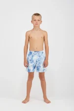 Joyce Tie -Dye Παιδικό Μαγιό Βερμούδα Μπλε
