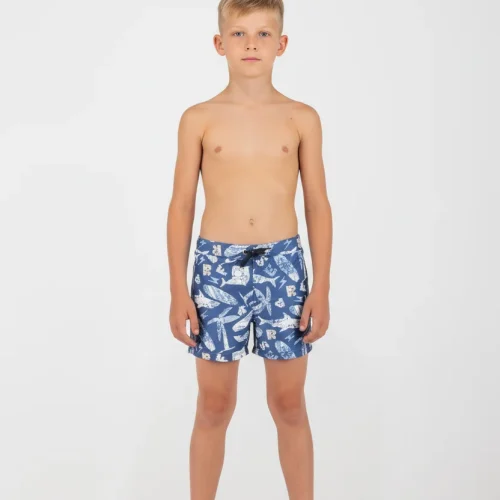 Joyce Παιδικό Μαγιό Σορτς Μπλε