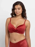 Dorina Mysterio Μπορντό Bikini Σουτιέν με Ελαφριά Ενίσχυση
