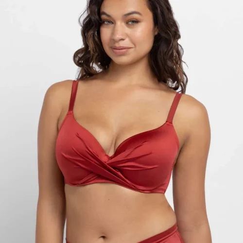 Dorina Mysterio Μπορντό Bikini Σουτιέν με Ελαφριά Ενίσχυση