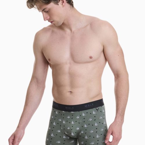 Walk Λαδί Μπόξερ από Bamboo με Σχέδιο