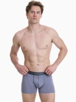 Walk Ανδρικά Μπόξερ από Bamboo Ραφ/Ανθρακί 2 τμχ