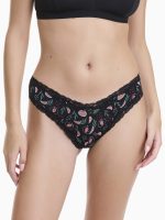 Walk Bamboo Multicolor Γυναικεία Brazil 2Pack με Δαντέλα