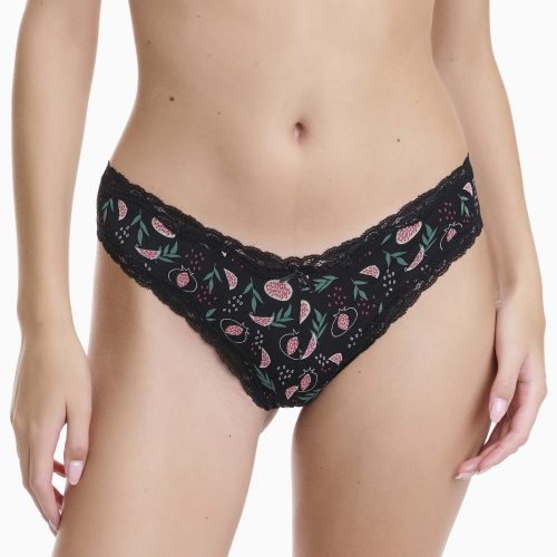 Walk Bamboo Multicolor Γυναικεία Brazil 2Pack με Δαντέλα