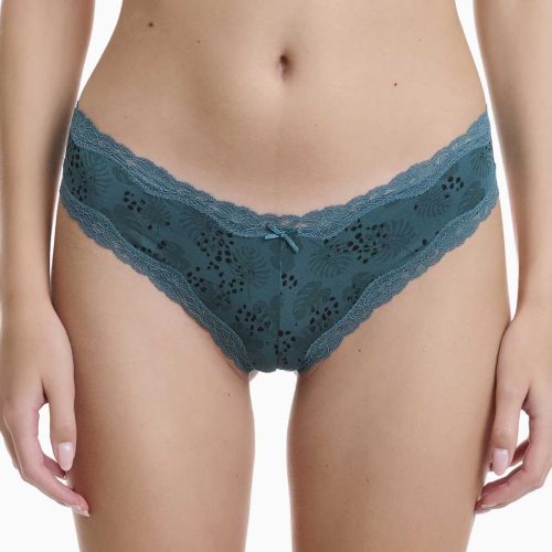 Walk Bamboo Multicolor Γυναικεία Brazil 2Pack με Δαντέλα