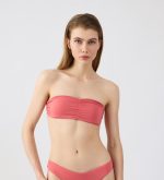 Minerva Hutu Κοραλί Bikini Top Bandeau
