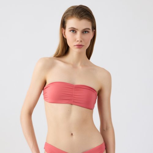 Minerva Hutu Κοραλί Bikini Top Bandeau