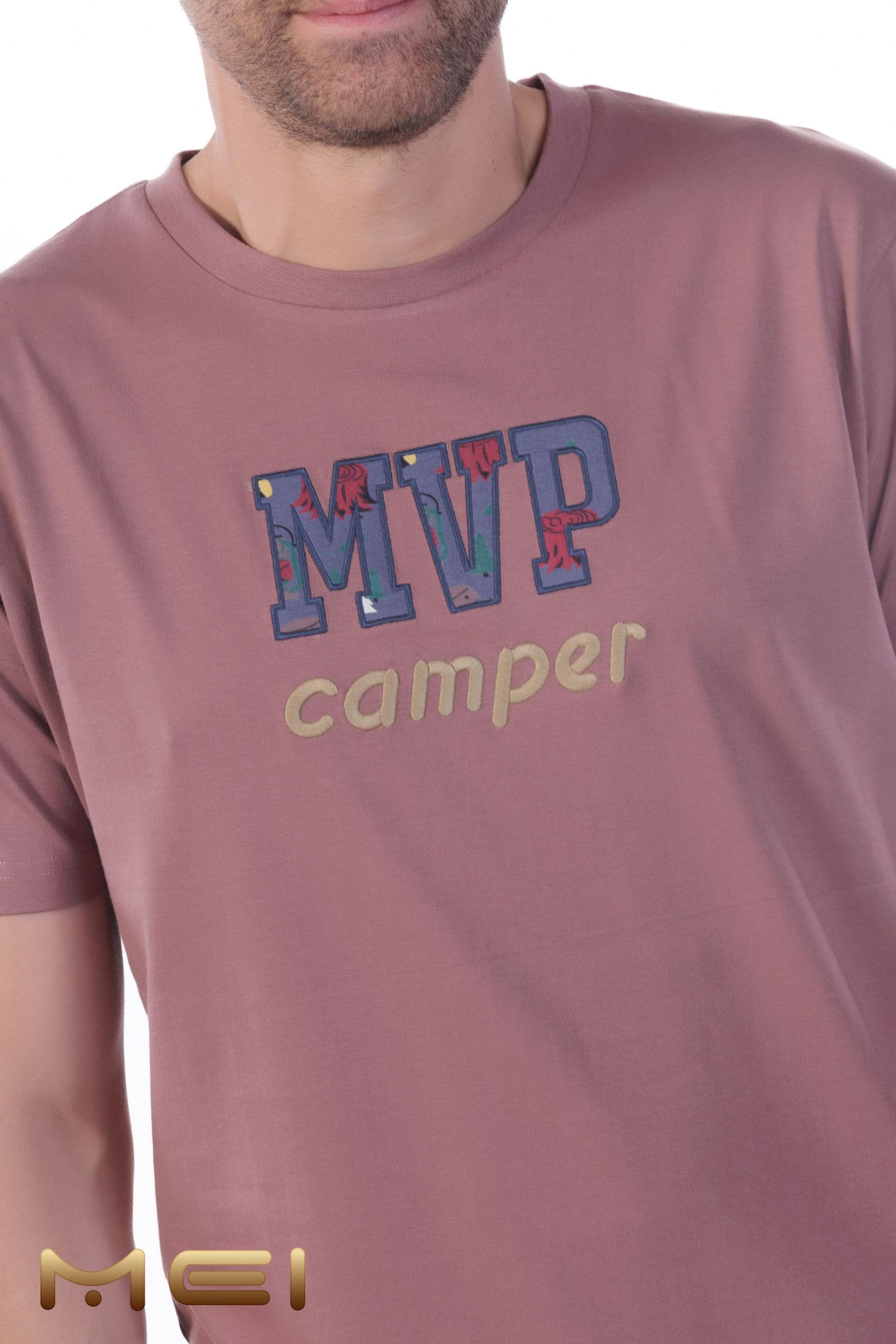 MEI Mvp Camper Καφέ Ανδρική Βαμβακερή Πυτζάμα - Image 3