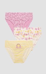 Minerva Fairy Tale Βαμβακερά Παιδικά / Εφηβικά Σλιπ 3 τμχ
