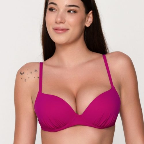 Luna Blue Sense Κυκλάμινο Μπικίνι Σουτιέν με Ελαφριά Ενίσχυση