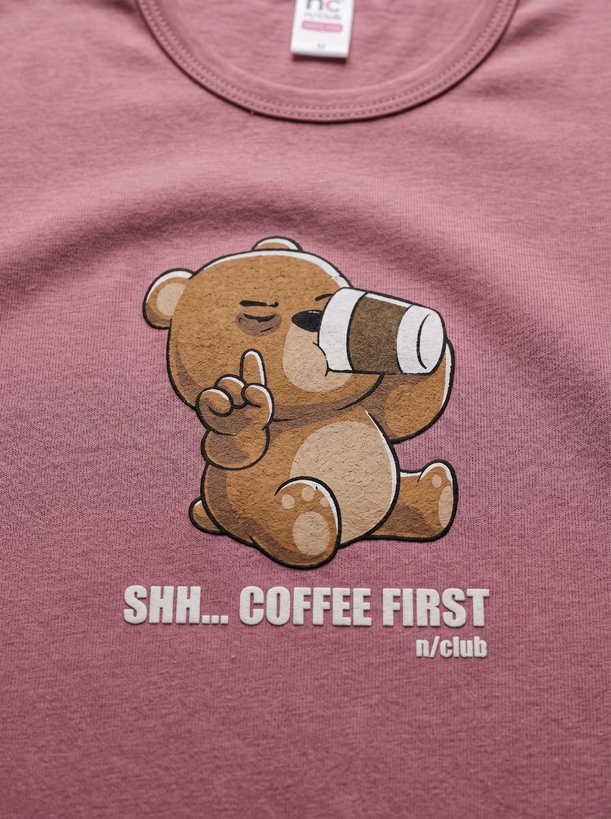 Nina Club Coffee First Σάπιο Μήλο Γυναικεία Βαμβακερή Πυτζάμα - Image 5