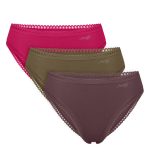 Sloggi Multicolor GO Crush H High Leg Γυναικεία Εσώρουχα 3Pack