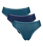 Sloggi Multicolor GO Crush H High Leg Γυναικεία Εσώρουχα 3Pack