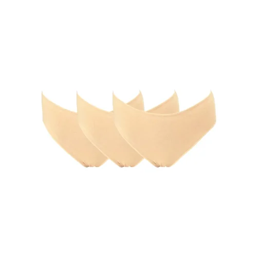Body Glove 3Pack Μπεζ Γυναικεία Midi Εσώρουχα
