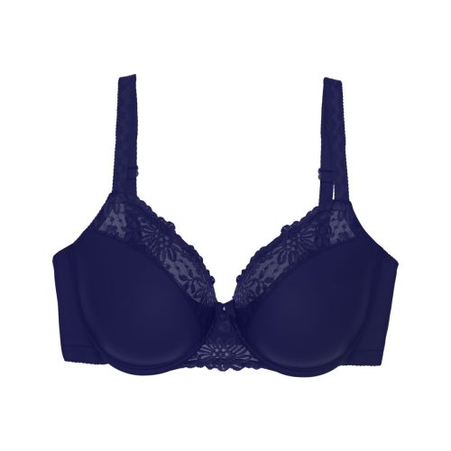 Triumph Ladyform Soft T W01 Μπλε Σουτιέν με Μπανέλες χωρίς Ενίσχυση